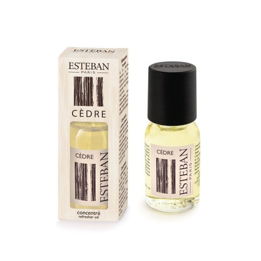 Aceite concentrado de perfume 15ml. Cèdre. Colección Esteban París