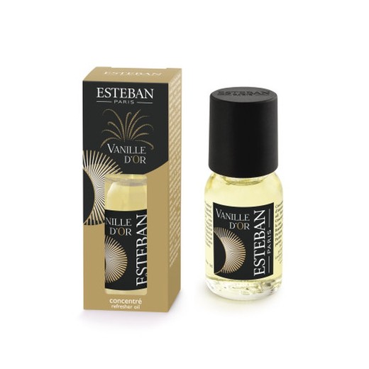 Aceite concentrado de perfume 15ml. Vanille d'Or. Colección Esteban París