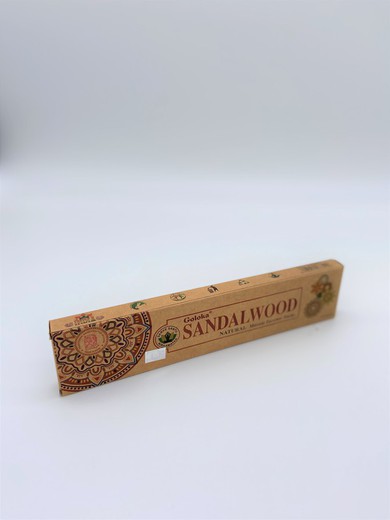 Incienso Sandalwood Ecológico. GOLOKA. Sticks