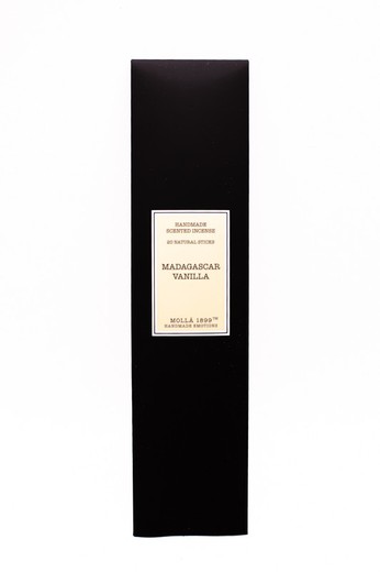 Incienso Santiago en varillas. Madagascar Vanilla. Colección Santiago CERERIA MOLLA 1899.