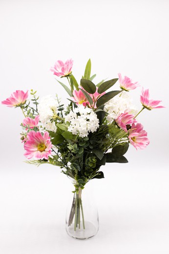 Bouquet de fleurs printanières artificielles