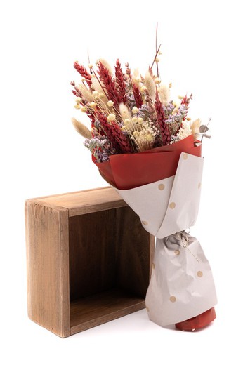 Ramo de flores de espigas de trigo secas naturales, ramo de flores para  tiendas, arreglos de negocios, oreja de oro preservada Real, adornos para  el