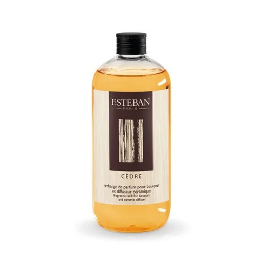 Recarga bouquet Cèdre 500ml (Mikado). Colección Esteban París