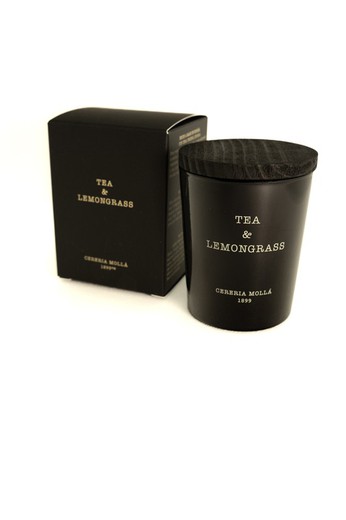 Vela Premiun mini de 70Grs. Tea & Lemongrass. Colección Boutique CERERIA MOLLA 1899. Handmade. +/-50 horas