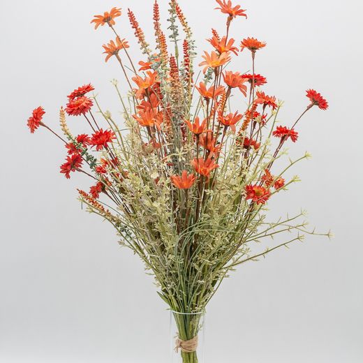 buquês de flores artificiais selvagens
