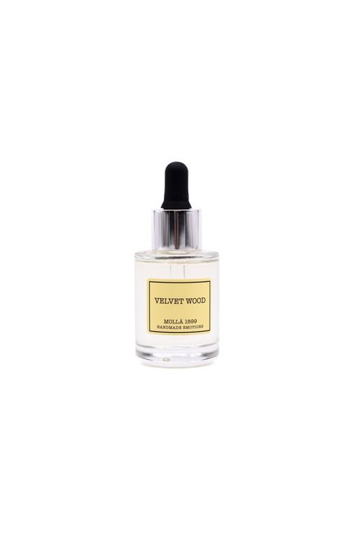Aceite Esencial hidrosoluble 30mL. Velvet Wood . Colección Boutique CERERIA MOLLA 1899.