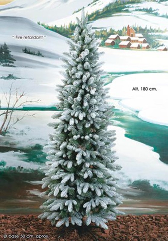 Árvore de Natal artificial com neve de 1,80 m de altura da coleção Alpino —  Oh!MyFlor