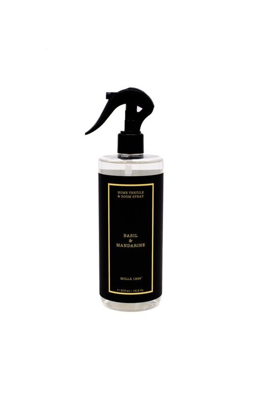 Home Textil Spray 500ml. Basil & Mandarin. Colección Boutique CERERIA MOLLA 1899
